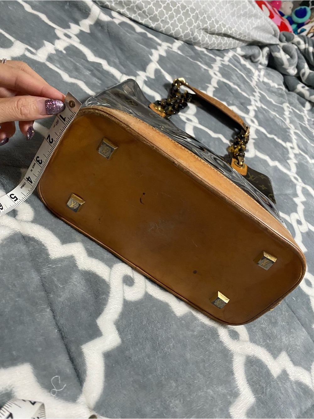 Authentic vintage Louis Vuitto viny bag purse - Picture 3 of 5